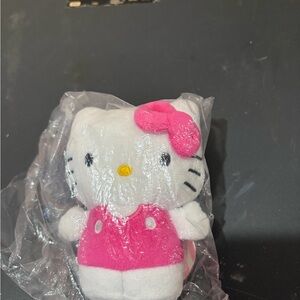 Hello Kitty Keychain with Pink and White Accents brand new